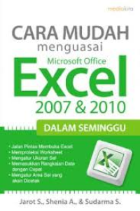 Image of Cara mudah menguasai microsoft office excel 2007
