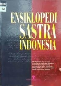 Image of Ensiklopedi sastra Indonesia