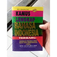 Image of Kamus Lengkap Bahasa Indonesia Terbaru