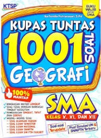 Image of Kupas Tuntas 1001 Soal Geografi Sma Kelas X,Xi,Dan Xii
